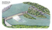 Three Gorges Dam. Published in The Eyewitness Guide to China, DK, 2005 
