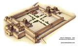 Jiuyuguan Fort. Published in The Eyewitness Guide to China, DK, 2005