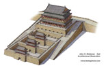 Zhonghua Gate. Published in The Eyewitness Guide to China, DK, 2005 